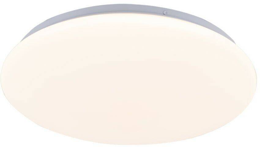 AEG Ceiling light dimmable white round, metal, LED 17W 2220Lm warm white, DxH 33.5x6.5 cm