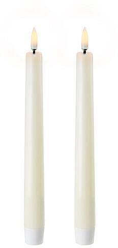 Uyuni Taper LED Candle 20,5cm Twin Packivory Uyuni Taper LED Candle 20,5cm Twin Pack