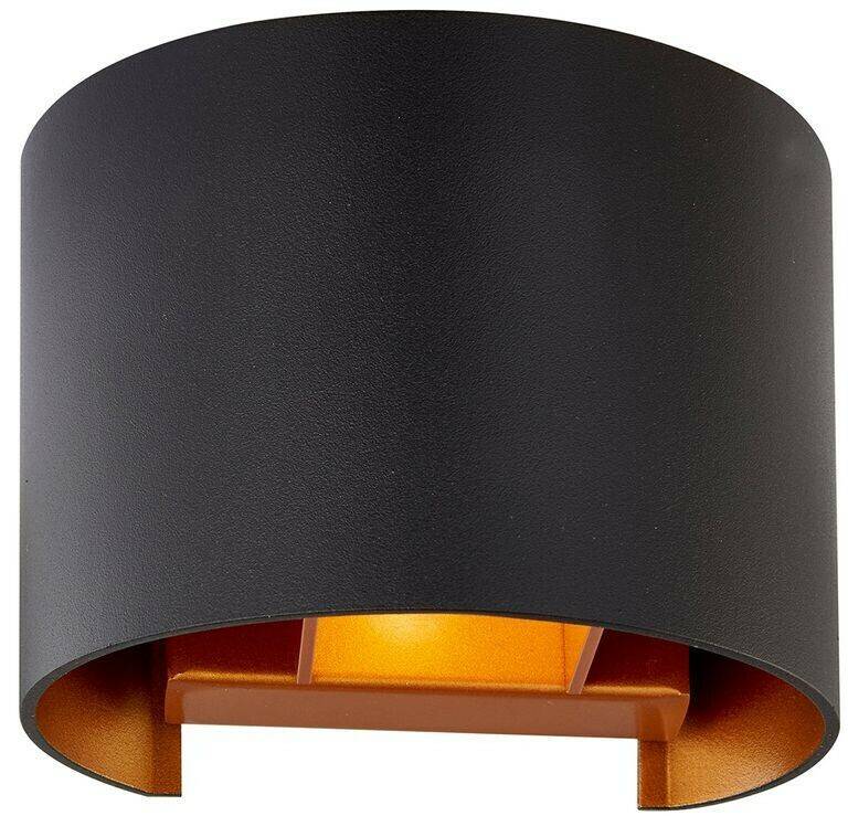 Arcchio LED Wall Lamp Zuzanablack/gold Arcchio LED Wall Lamp Zuzana